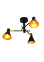 Lampa wisząca Less 3xE14 czarny matowy 48 cm - zdjęcie produktu 3