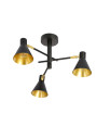 Less pendant light 3xE14 matt black 48 cm - product image 6