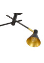 Less pendant light 3xE14 matt black 48 cm - product image 7