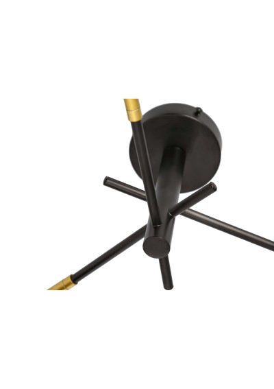 Less pendant light 3xE14 matt black 48 cm - product image 9