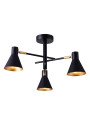 Less pendant light 3xE14 matt black 48 cm - product image 10