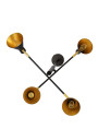 Less pendant light 4xE14 matt black 54 cm - product image 11