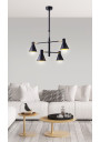 Less pendant light 4xE14 matt black 54 cm - product image 14