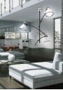 Zumba pendant light 3xE27 black and white 64 cm - product image 1