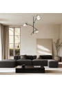 Zumba pendant light 3xE27 black and white 64 cm - product image 2