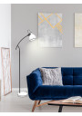 Lampa podłogowa Zumba 1xE27 biało czarny 140 cm - zdjęcie produktu 1