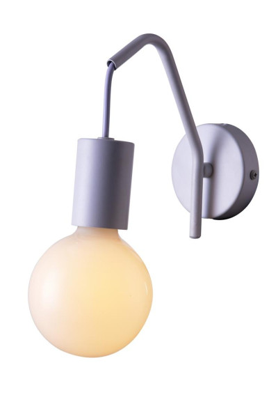 Basso wall light 1xE27 matt white 18 cm