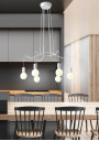 Basso pendant light 6xE27 matt white 71 cm - product image 2