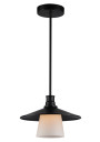 Lampa wisząca Loft 1xE27 czarny 26 cm