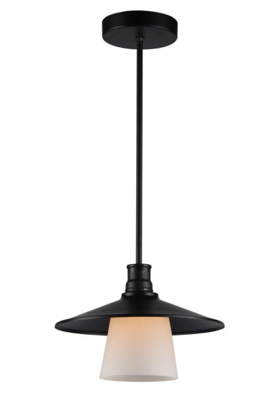 Loft pendant light 1xE27 black 26 cm