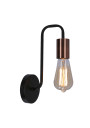 Lampa ścienna Herpe 1xE27 czarny 10 cm - zdjęcie produktu 3