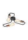 Lampa wisząca Herpe 3xE27 czarny 48 cm - zdjęcie produktu 2
