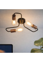 Lampa wisząca Herpe 3xE27 czarny 48 cm - zdjęcie produktu 3