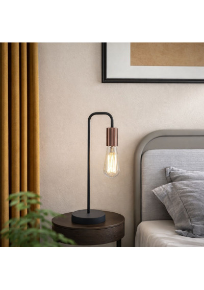 Herpe table lamp 1xE27 black 12 cm - product image 1
