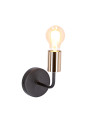 Spill wall light 1xE27 black 10 cm - product image 4