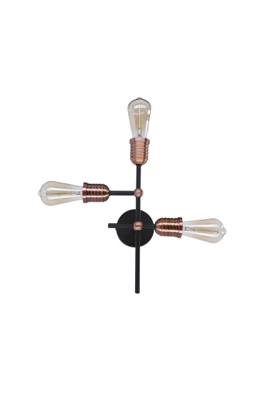 Kirimu pendant light 3xE27 black 39 cm - product image 5