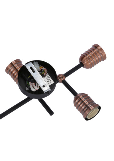 Kirimu pendant light 3xE27 black 39 cm - product image 10