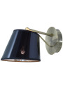 Cortez wall light 1xE14 patynowy / black 15 cm