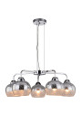Lampa wisząca Cromina 5xE27 chromowy 55 cm