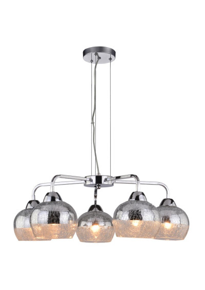Cromina pendant light 5xE27 chromee 55 cm