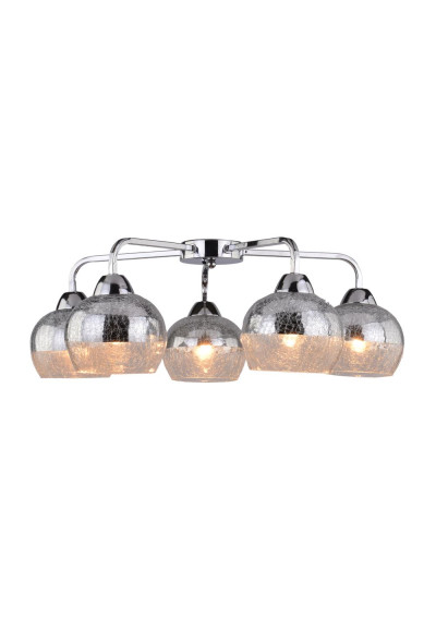 Lampa sufitowa Cromina 5xE27 chromowy 55 cm