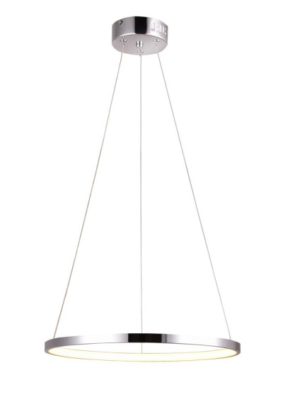 Lune pendant light 18 W LED 4000 K chromee 29 cm