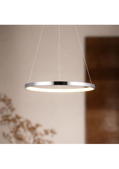 Lampa wisząca Lune 18 W LED 4000 K chromowy 29 cm - zdjęcie produktu 1