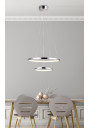 Lune pendant light 40 W LED 4000 K chromee 50 cm - product image 1