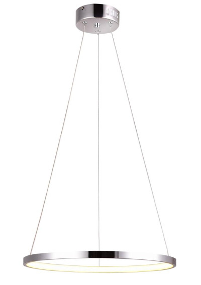 Lune pendant light 25 W LED 4000 K chromee 40 cm