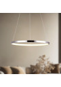 Lampa wisząca Lune 25 W LED 4000 K chromowy 40 cm - zdjęcie produktu 1