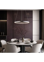 Lampa wisząca Lune 25 W LED 4000 K chromowy 40 cm - zdjęcie produktu 2