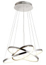 Lampa wisząca Lune 60 W LED 4000 K chromowy 50 cm