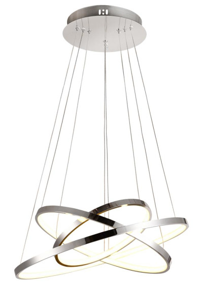 Lampa wisząca Lune 60 W LED 4000 K chromowy 50 cm