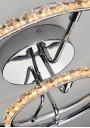 Lampa sufitowa Adel 36 W LED 3000 K chromowy 40 cm - zdjęcie produktu 1