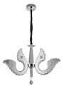 Venezia pendant light 22 W LED 6000 K chromee 55 cm