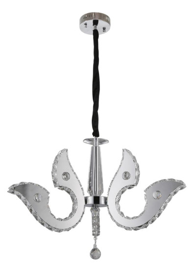 Lampa wisząca Venezia 22 W LED 6000 K chromowy 55 cm