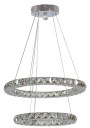 Lampa wisząca Lords 24 W LED 6200 K chromowy 42 cm
