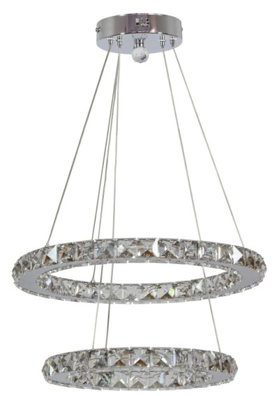 Lords pendant light 24 W LED 6200 K chromee 42 cm