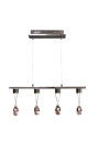 Lampa wisząca Prisma 3 W LED 3000 K chromowy 58 cm