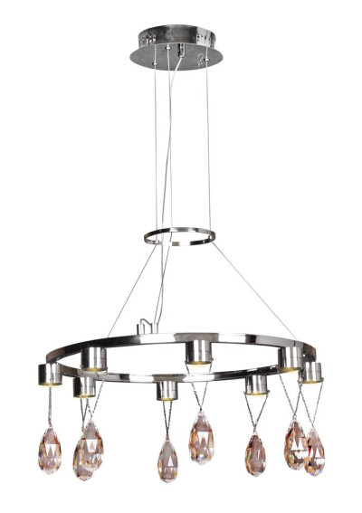 Lampa wisząca Prisma 3 W LED 3000 K chromowy 52 cm