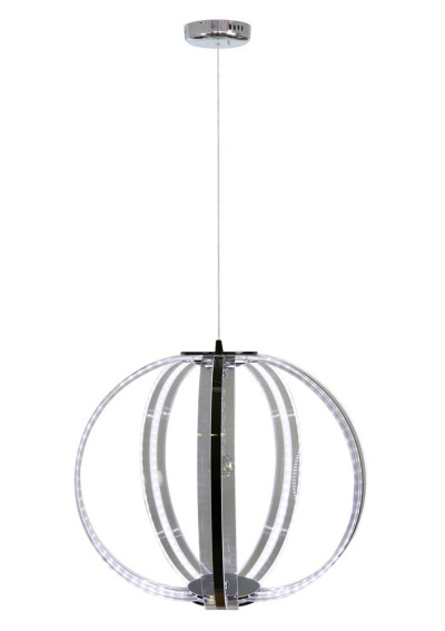 Cansas pendant light 35 W LED 6500 K clear 44 cm
