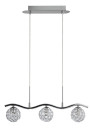 Starlet pendant light 3xG9 chromee 49 cm