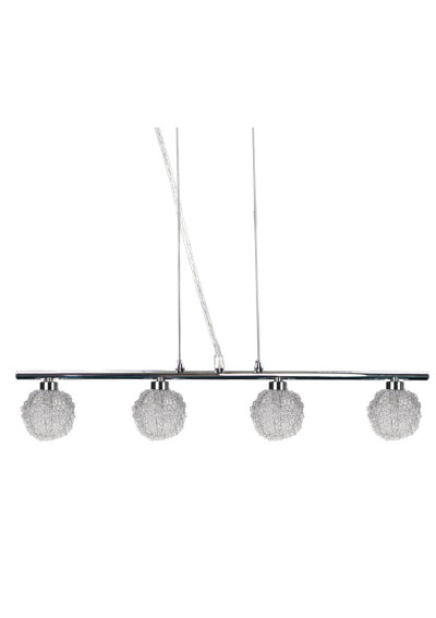 Wind pendant light 4xG9 chromee 61 cm