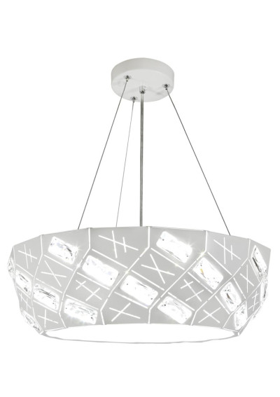Glance pendant light 4xG9 white 36 cm