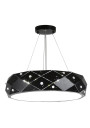 Glance pendant light 17 W LED 4000 K black 30 cm