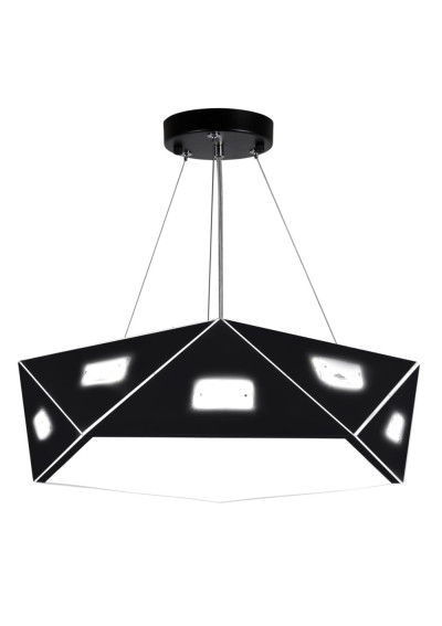 Nemezis pendant light 3xG9 black 42 cm