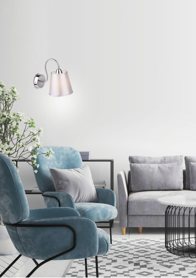 Lampa ścienna Luk 1xE14 chromowy 22 cm - zdjęcie produktu 13