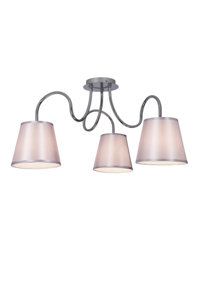 Lampa wisząca Luk 3xE14 chromowy 60 cm - zdjęcie produktu 6