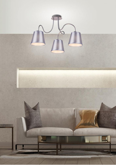 Luk pendant light 3xE14 chromee 60 cm - product image 11