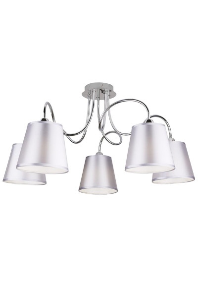 Luk pendant light 5xE14 chromee 70 cm